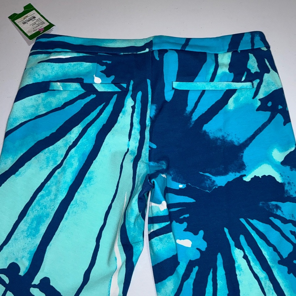 Lilly Pulitzer NWT 12"  McGill Shorts Sparkling Blue Get Inky Size 0 - Picture 15 of 15